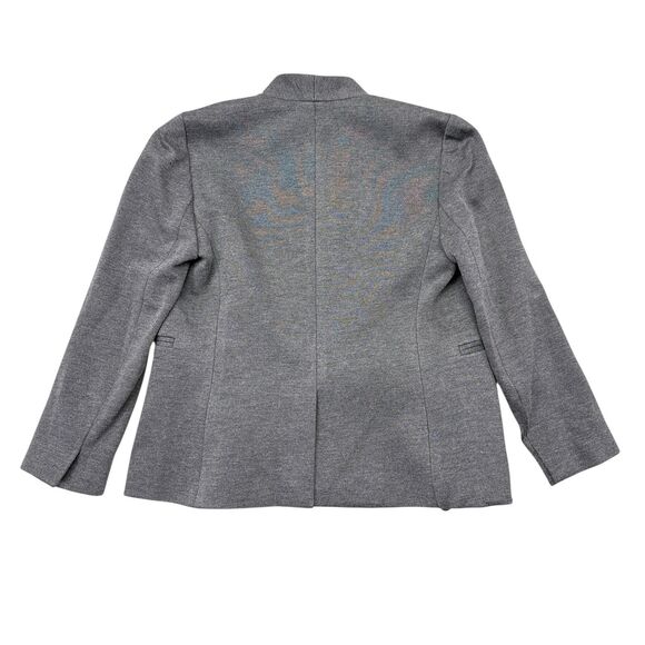 J Crew Going‎ Out Blazer Jacket Women’s Size 2 Petite Gray Heather Dove NEW - Picture 2 of 9